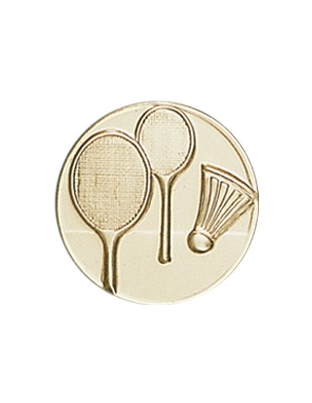 DISCO DORADO BADMITON Ø 2,5 CM