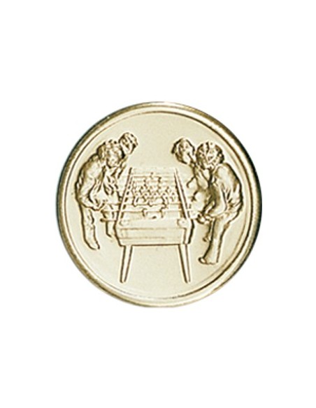 DISCO DORADO FUTBOLIN Ø 2,5 CM