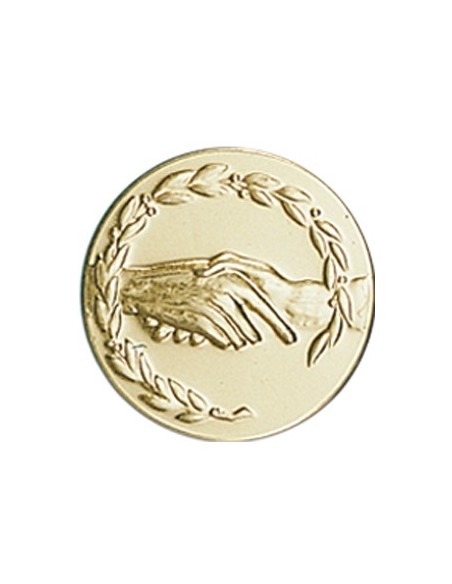 DISCO DORADO MANOS Ø 2,5 CM