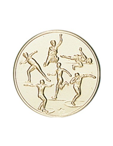 DISCO DORADO MULTIDEPORTES Ø 2,5 CM