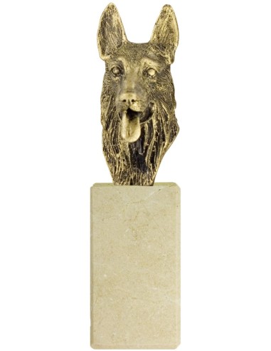 Trofeo de Resina Cabeza Perro - 7264