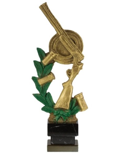 Trofeo de Resina Tiro Plato - 7300