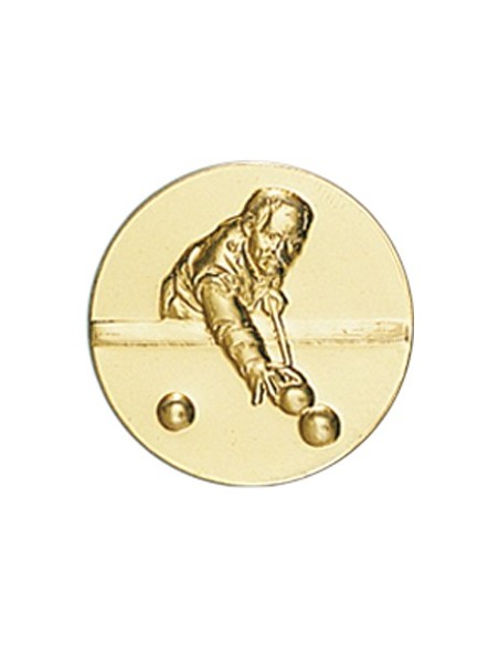 DISCO DORADO BILLAR Ø 2,5 CM