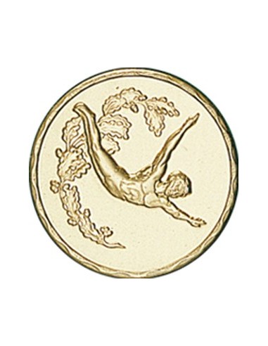 DISCO DORADO NATACION Ø 2,5 CM