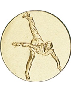 DISCO DORADO PATINAJE MASCULINO Ø 2,5 CM