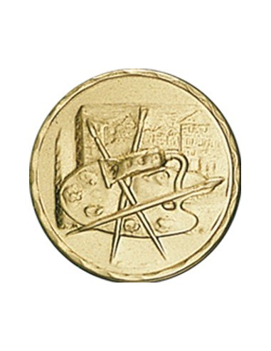 DISCO DORADO PINTURA Ø 2,5 CM