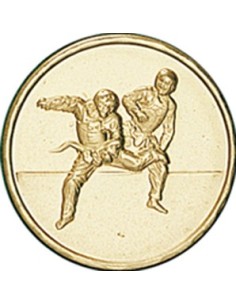 DISCO DORADO KARATE Ø 2,5 CM - LD117
