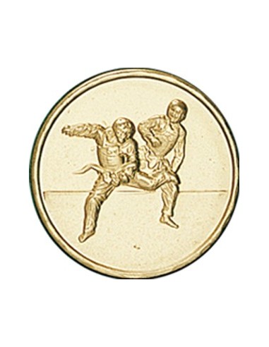 DISCO DORADO KARATE Ø 2,5 CM - LD117