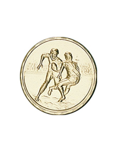 DISCO DORADO RUGBY Ø 2,5 CM - LD110