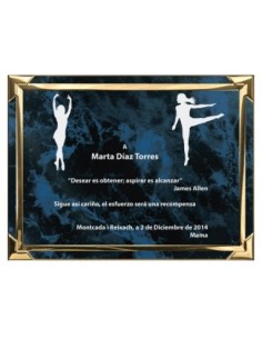 PLACA CONMEMORATIVA - 131-5091