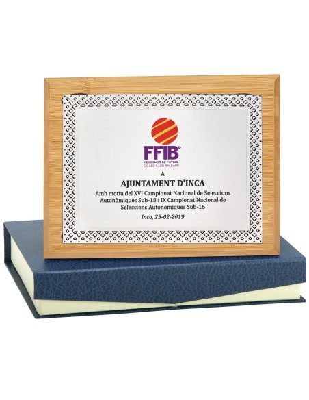 PLACA CONMEMORATIVA - 134-515