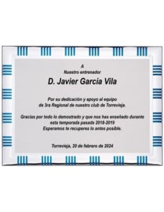 PLACA CONMEMORATIVA - 135-519