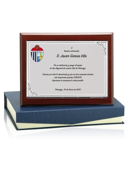 PLACA CONMEMORATIVA - 137-522