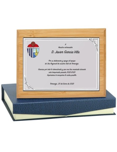 PLACA CONMEMORATIVA - 137-522