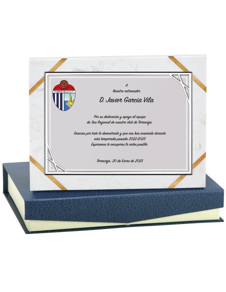 PLACA CONMEMORATIVA - 137-522