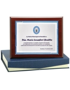 PLACA CONMEMORATIVA - 138-524 2