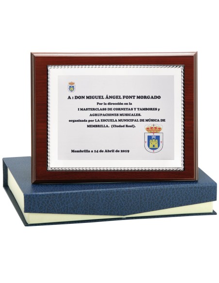 PLACA CONMEMORATIVA - 138-526