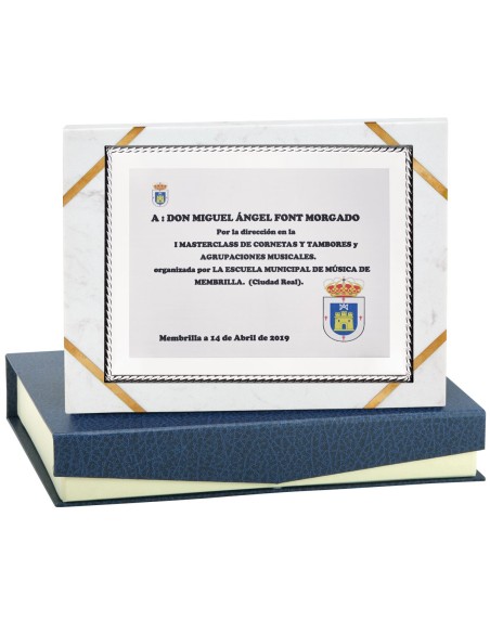PLACA CONMEMORATIVA - 138-526