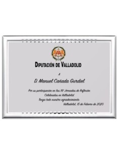 PLACA CONMEMORATIVA - 139-527