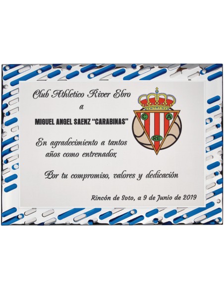 PLACA CONMEMORATIVA - 139-528