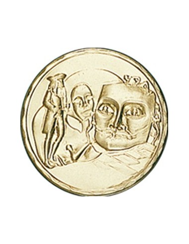 DISCO DORADO TEATRO Ø 2,5 CM