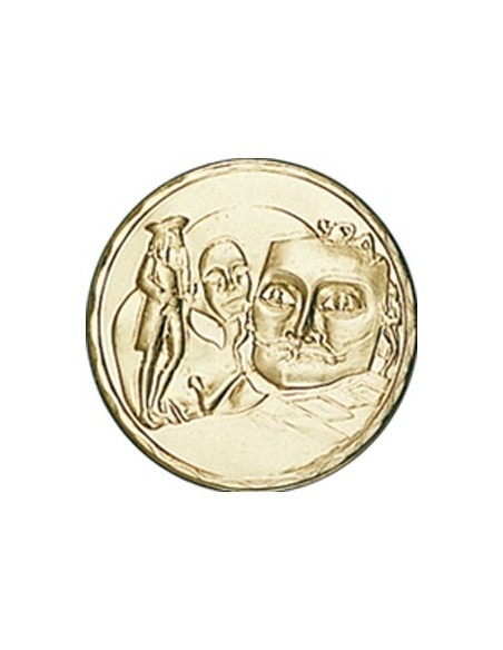 DISCO DORADO TEATRO Ø 2,5 CM