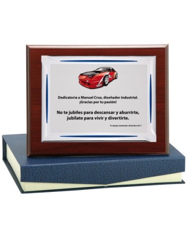 PLACA CONMEMORATIVA - 140-529