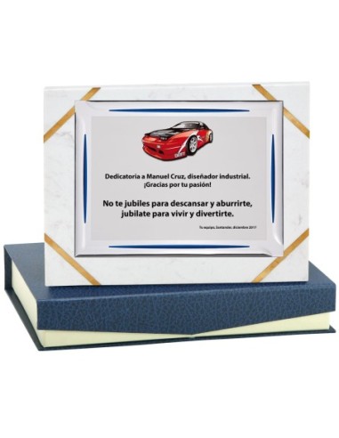 PLACA CONMEMORATIVA - 140-529