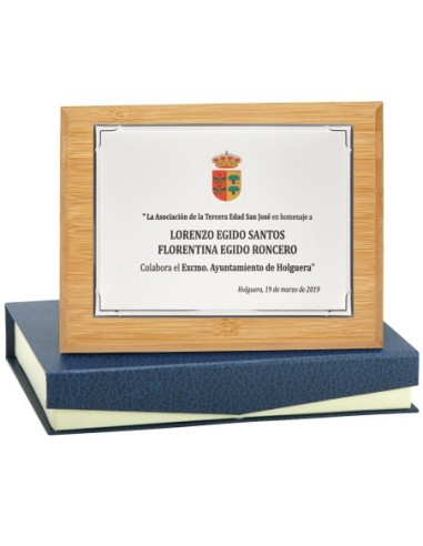 PLACA CONMEMORATIVA - 140-530