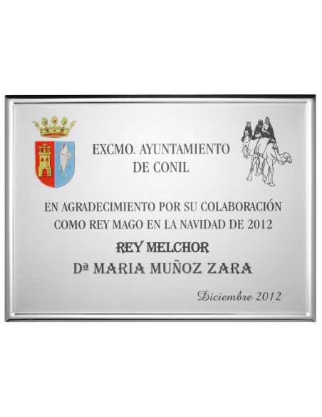 PLACA CONMEMORATIVA - 141-532