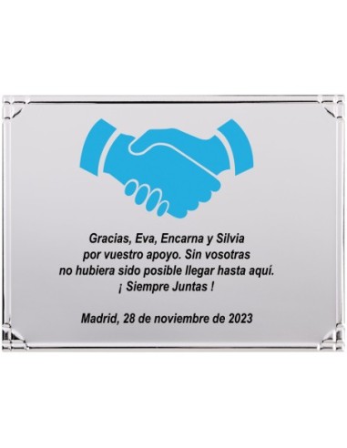PLACA CONMEMORATIVA - 141-533
