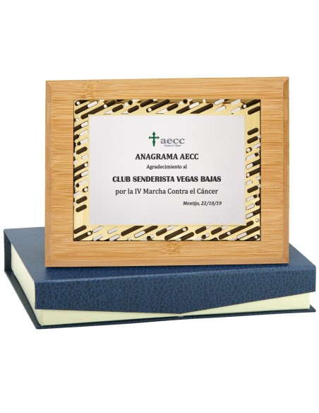 PLACA CONMEMORATIVA - 142-534