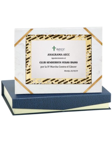 PLACA CONMEMORATIVA - 142-534