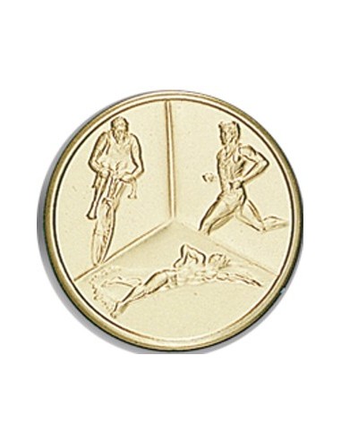 DISCO DORADO TRIAHTLON Ø 2,5 CM - LD128