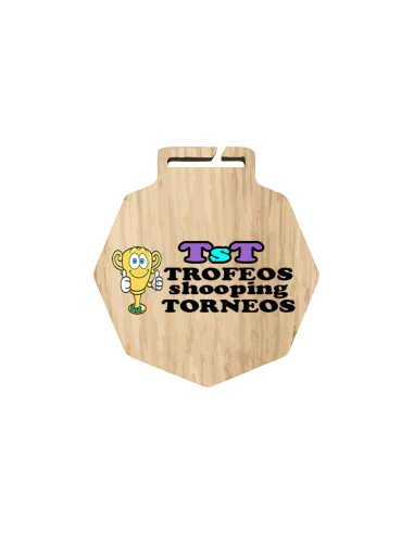 MEDALLA MADERA - 2026