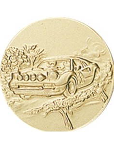 DISCO DORADO COCHES Ø 2,5 CM
