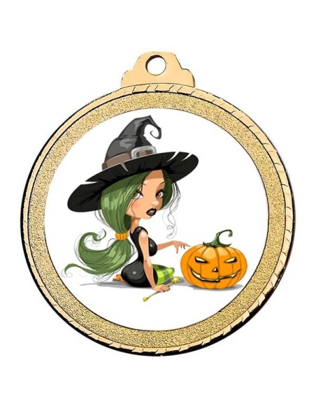MEDALLA HALLOWEEN H-2