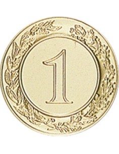 DISCO DORADO Nº 1 Ø 2,5 CM