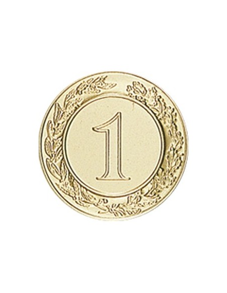 DISCO DORADO Nº 1 Ø 2,5 CM