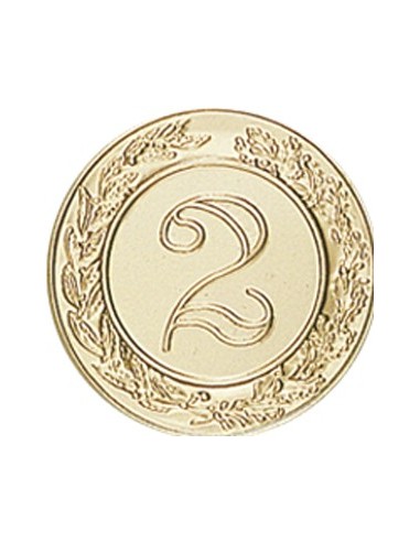 DISCO DORADO Nº 2 Ø 2,5 CM