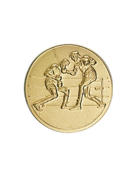 DISCO DORADO BOXEO Ø 2,5 CM
