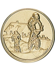 DISCO DORADO MOTOCROSS Ø 2,5 CM - LD23