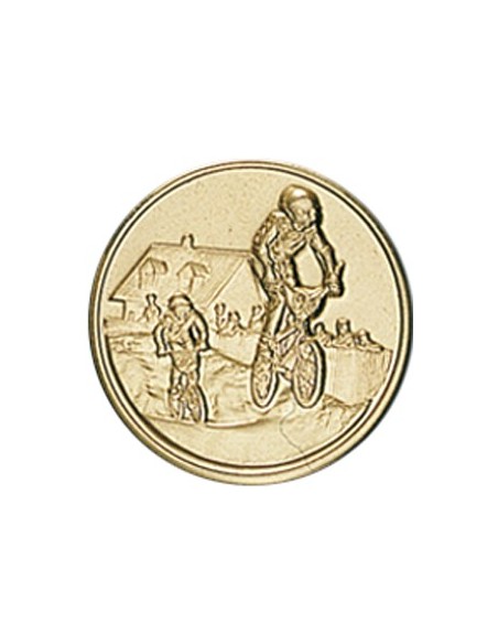 DISCO DORADO MOTOCROSS Ø 2,5 CM - LD23