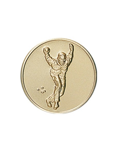 DISCO DORADO PETANCA Ø 2,5 CM