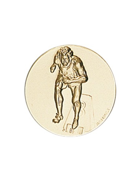 DISCO DORADO CARRERA Ø 2,5 CM
