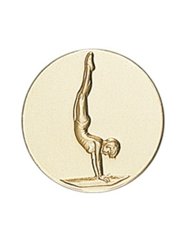 DISCO DORADO GIMNASIA DEPORTIVA Ø 2,5 CM