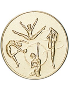 DISCO DORADO GIMNASIA RITMICA Ø 2,5 CM