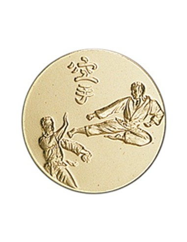 DISCO DORADO KARATE Ø 2,5 CM - LD79