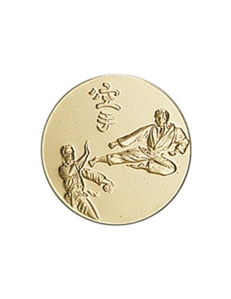 DISCO DORADO KARATE Ø 2,5 CM - LD79