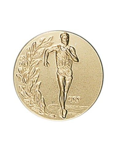 DISCO DORADO ATLETISMO Ø 2,5 CM